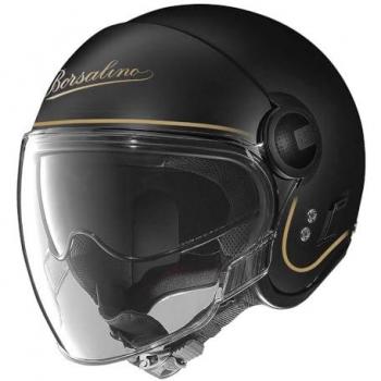 Casco Jet Nolan N21 Visor 06 Borsalino Negro Oro Talla S