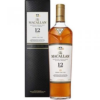 Macallan Sherry Oak 12 Años Single Malt Whisky Escoces, 40% - 700 ml