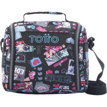 Portameriendas Totto Resaltador escolar color negro Misato
