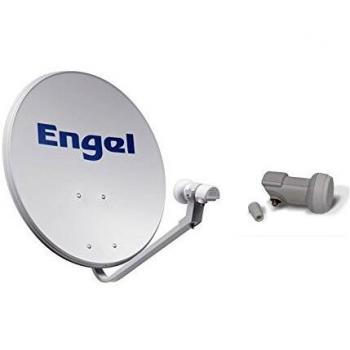 Engel AN7036D - Antena parabólica metálica, 80 cm