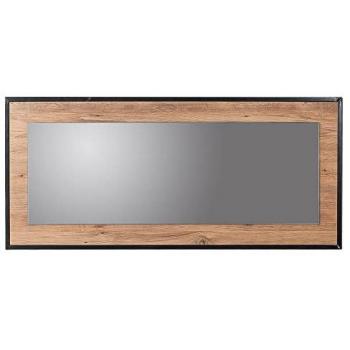 Espejo Wellhome de Tablero de Aglomerado Rechapado en Melamina - Color Pino Negro Atlantic