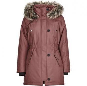 Only Women's Onliris Fur Winter Parka - Dusky Pink - XS to M