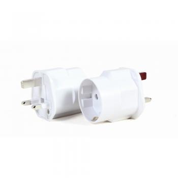 Adaptador de corriente Gembird Tipo F a Tipo G