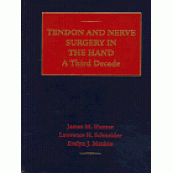 Tendon And Nerve Surgery In The Hand: A Third Decade