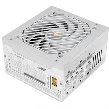 Fuente de Alimentación Full Modular ATX 850W Mars Gaming MPB850PSI, 10 Años Garantía, Eficiencia 80Plus Gold, Blanco