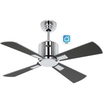 Ventilador de Techo Casafan 948041W Eco Neo III 92cm Wengué y Plata con WiFi