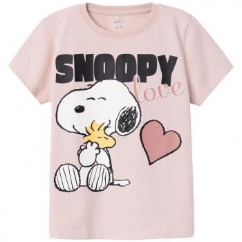 Name It Nanni Snoopy Sepia Rose Baby T-Shirt
