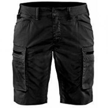 Bermuda de trabajo para mujeres Blaklader 7149 Stretch Servicio - S - Negro