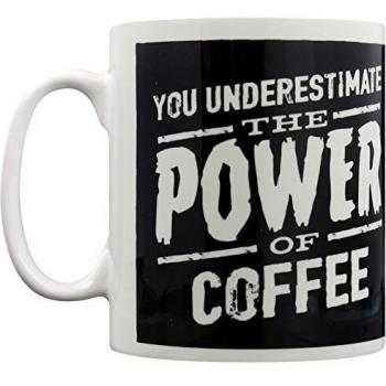Star Wars The Power of Coffee Unisex Taza Blanco, cerámica, 0,3 l