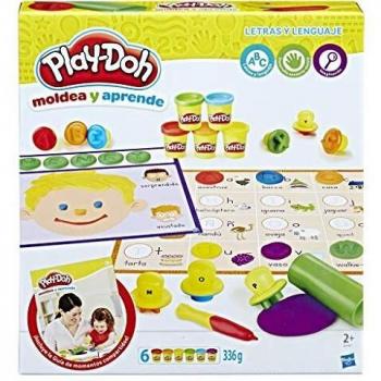 Play-Doh Aprende Letras y lenguajes, Multicolor