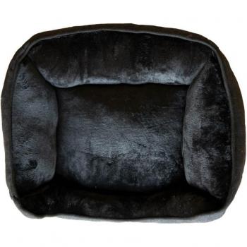 Cama para Perros Lounge Scandinavia M 60x50x20 cm Negra