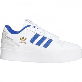 Adidas Women's Forum Bonega Casual Sneakers - Cloud White Low Basketball Shoes, Size 8 2/3 US