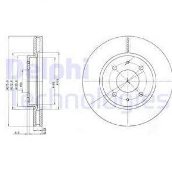 Disco de freno DELPHI BG4068