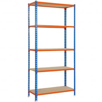SimonRack Estantería Metálica MADERCLICK 5 Estantes