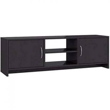 Meuble TV Gris brillant 120 x 30 x 37,5 cm Aggloméré