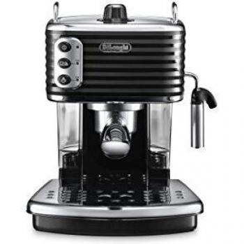 DeLonghi ECZ351.BK - Cafetera automática, 1100 W, negro y gris