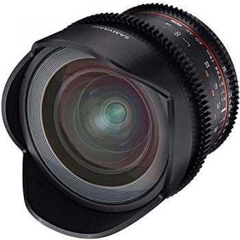 Samyang 16mm T2.6 ED AS UMC VDSLR II para Canon EF-S