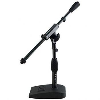 Gator Frameworks Compact Black Microphone Stand for Kick Drum and Amplifier