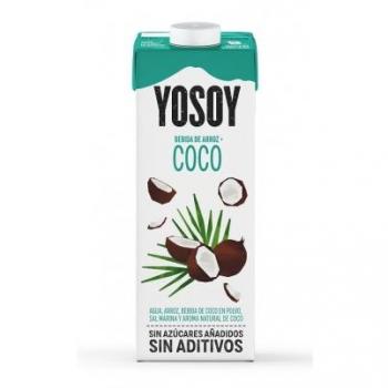 *yosoy Coco Con Arroz Sin Azucar Sin Aditivos 1l