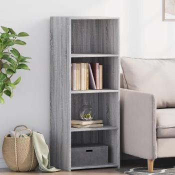 Armario alto Sonoma gris 45x41x124 cm madera multicapa