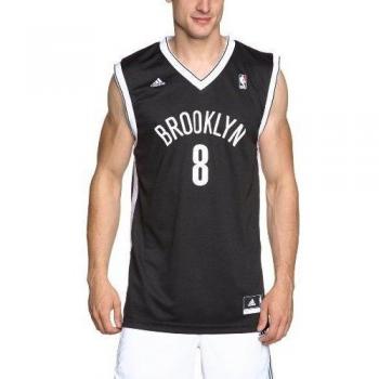 adidas INT Replica JRS - Camiseta unisex, color negro / blanco, talla XL