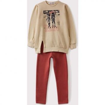Street Monkey conjunto niña sudadera y leggings