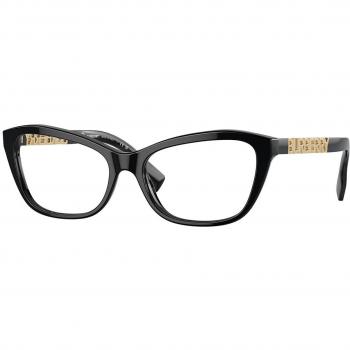 Burberry BE2392F Asian Fit 3001 Gafas Recetadas para Mujer Negras