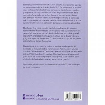 Sistema fiscal español II: Impuesto sobre Sociedades. Tributación de no residentes. Imposición indirecta. Otros impuestos