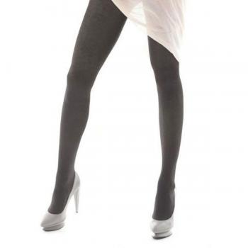 PHILIPPE MATIGNON - Medias - para mujer gris ardesia 4-Large EU 