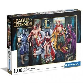 Clementoni 1000 Piezas LOL, League of Legends, Puzzle Series Netflix Arcane