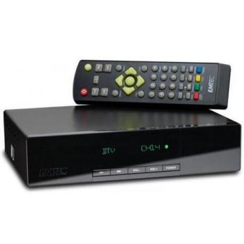 Receptor/Decodificador Multimedia Emtec Movie Cube N160H - Full HD 1080p, DVB-T, HDMI, MP3, Negro
