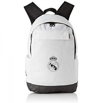 Mochila Adidas Real Madrid en Color Negro y Blanco