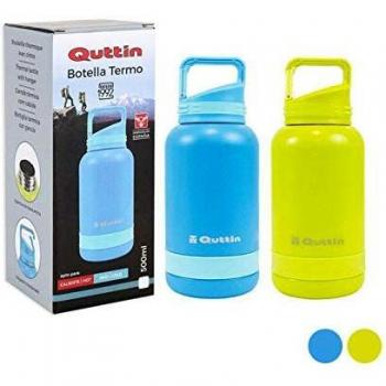 QUTTIN Botella Termo Colgador 750ML, Adultos Unisex,