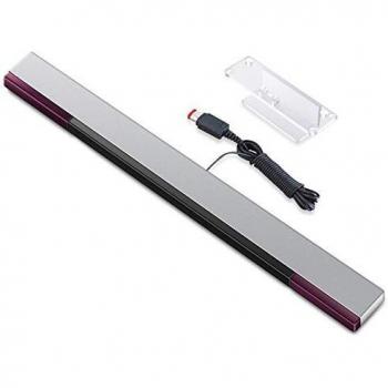 CAVN Barras Sensoras Compatible con Wii Barra de Sensores con Cable para Juegos Barra Sensora de rayos Infrarrojos con Puerto USB Compatible con Wii y Wii U