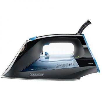 Black+Decker BXIR2401E Centro Planchado Compacto, Plástico, Negro