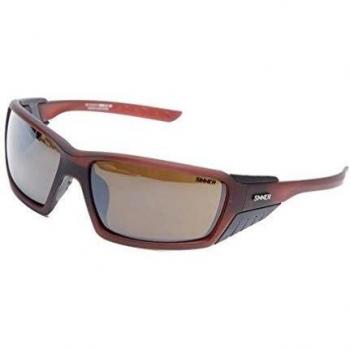 Sinner Unisex Relais Matte Burgundy Brown Mirror Sunglasses