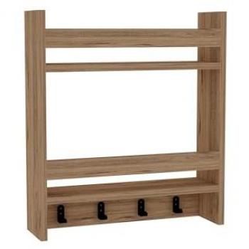 Estantería de Pared de Pino Atlántico 60x53,6x14,5 cm - Tablero de Aglomerado 18mm