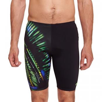 Zoggs hombres de Inspire Jammer, hombre, Inspire, negro/verde, talla 32