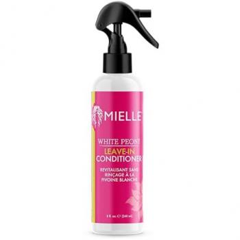 Mielle Ultra Hydrating White Peony Leave-In Conditioner 240 ml - Lightweight, Natural & Organic Ingredients, Sulfate-Free