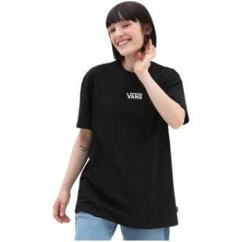 Camiseta Extragrande Flying V negro para mujer