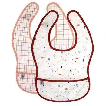Baberos Lässig con bolsillo recolector (Pack de 2) - Garden Explorer