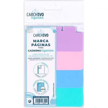 Marcapáginas Carchivo Ingeniox PP Pastel 4 Posiciones