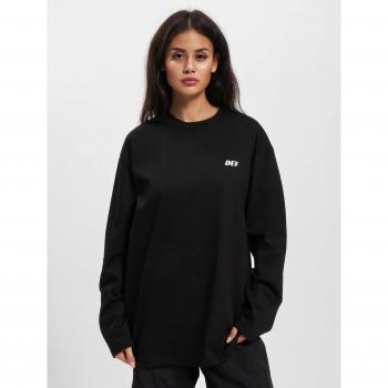 DEF Women's Long Sleeve Logo T-Shirt Black XL
