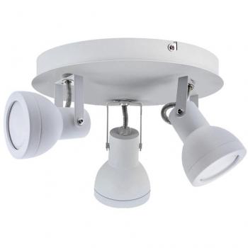 Plafón Focos GU10 HELI Blanco CR 25-720-03-000