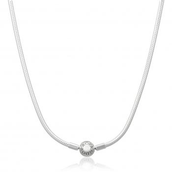 Pandora Moments Snake Chain Necklace in Sterling Silver | 40 cm
