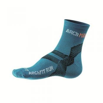 Arch Max Archfit Calcetines Deportivos, Hombre, Azul, XL