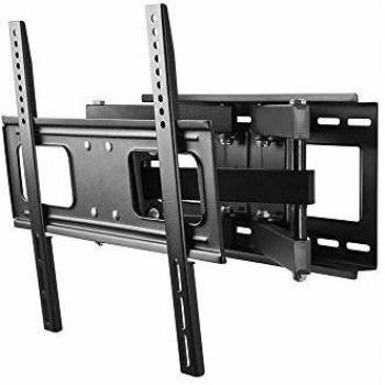 Goobay 63486 Negro/Acero - Soporte TV