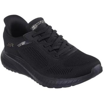 Skechers Women's Bobs Squad Chaos Slip-Ins Sneakers - Black, Size 36