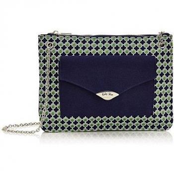 Ruby Shoo New York - Cartera de mano para mujer azul Navy Green
