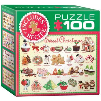 Rompecabezas Eurographics Dulce Navidad - 100 piezas